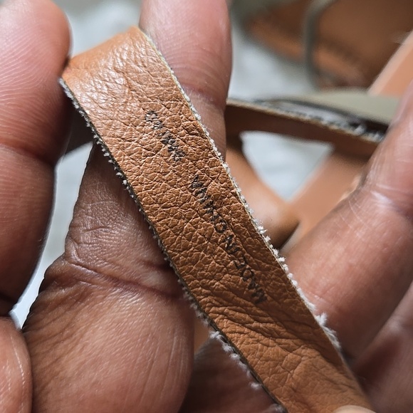 Lucky Brand Women's Forest Green Strappy Bohemian Sandals 9M - Picture 7 of 7